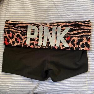 Y2K PINK Victoria Secret YOGA SHORTIE SHORTS